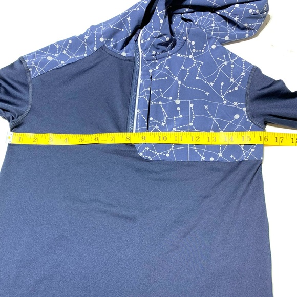 Nike Blue Dri-Fit Fleece Lined Hooded Athletic Jacket Unisex Sz Medium Youth - Picture 11 of 15